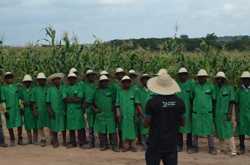 Training at Xtreme Returns Farms